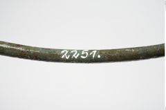 Foto von Bronzedrahtfußring (NHMW-PRAE-002251)